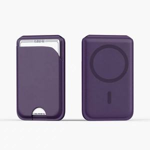 Cartera Magnética de Cuero PU, con Ángulo Ajustable, Imán Fuerte, Almacenamiento Seguro para Tarjetas de Crédito, Soporte para Teléfono Móvil de 7 Pulgadas, 80g - Product Image 2