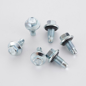 OE11519933 จุกถ่ายน้ำมันเครื่อง M12x1.75 เหล็ก สำหรับอะไหล่ Buick Regal 11562588 - Product Image 1