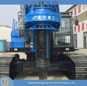 Draagbare Mini Hydraulische Kraan Boorplatform Nieuwe Tandwielmotor Hamer Licht Ontwerp Voor Bouwnijverheid Boven Heimachines - Product Image 3