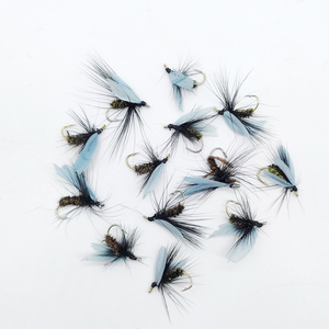 Ensemble de leurres de pêche à <span class=keywords><strong>la</strong></span> mouche <span class=keywords><strong>truite</strong></span> et bar 10 pièces mouche humide (appâts artificiels) - Product Image 6