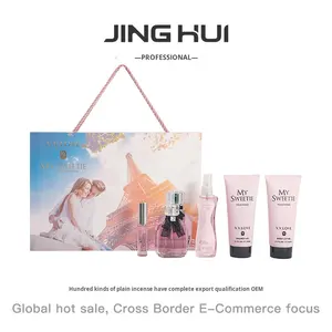 <span class=keywords><strong>Coffret</strong></span> Cadeau de Noël Parfum Femme Agrumes Longue Durée – Lot de Cinq Eaux de Cologne Très Vendues en Amérique du Sud pour le Commerce International - Product Image 5