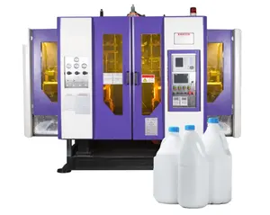 Machine de moulage par soufflage de bouteilles en plastique, 1L 2L 3L 4L 5L HDPE PP