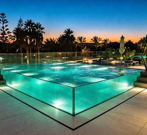 <span class=keywords><strong>Piscina</strong></span> de Lujo de 7 <span class=keywords><strong>Metros</strong></span> en Oferta, Spa de Natación Infinita de Acrílico para Villa - Product Image 6