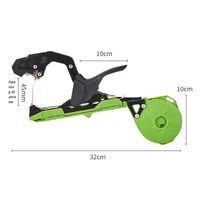 Nouvelle machine agricole de ligature en acier inoxydable, modèle BT00918, très vendue à l'international, avec 6 sangles et 1 boîte de clous, pour tomates et jardinage