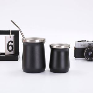 Vaso de Metal para Yerba Mate de 8oz, Premium, Promocional, Interior 304, Exterior 201, con Logotipo Personalizado Impreso - Product Image 2