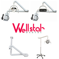 Bras de lampe de table LED pour dentisterie, montage au plafond, pour bras, réglage des bras