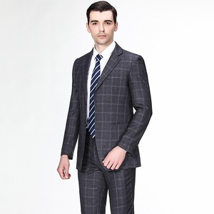 Traje clásico para hombre, ropa de novio de boda, conjunto informal de 3 piezas de negocios para hombre, traje de fiesta para banquete, pantalones, disfraz de caballero - Product Image 1