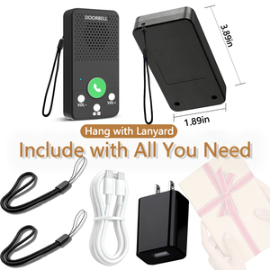 <span class=keywords><strong>Interphone</strong></span> <span class=keywords><strong>sans</strong></span> <span class=keywords><strong>fil</strong></span> bidirectionnel en temps réel pour villa et immeuble, <span class=keywords><strong>sonnette</strong></span> vocale à appel rapide en un clic - Product Image 3