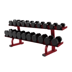 Juego de mancuernas de goma, equipo de fitness - Product Image 3