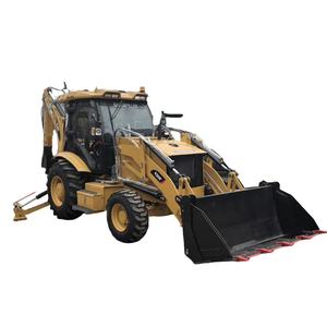 Chargeuse-pelleteuse CAT 420F d'occasion, multi-usages, bras de fouillis télescopique, godet 4-en-1, prix compétitif pour l'exportation - Product Image 1