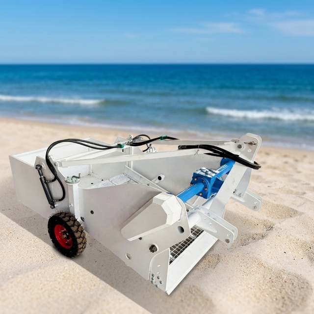 Customized Manufacturer Zhongmei White Beach Cleaner Cleaning Width 1000mm Clean Depth 10-15cm Low Maintenance Cost 1.5 Year