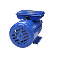 Moteur asynchrone monophasé AC 0,55 kW 220 V 50/60 Hz, efficacité IE1/IE2, montage sur pied, boîtier en fonte, différentes tailles
