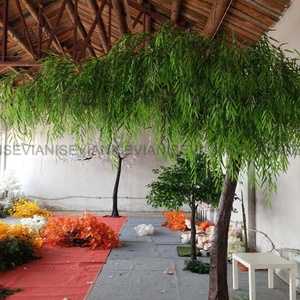 Plantes en plastique ISEVIAN, arbres artificiels grands et verts bon marché - Product Image 3