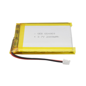 Công suất cao Polymer Pin <span class=keywords><strong>Lithium</strong></span> geb 654060 505068 585460 903759 3.7V 2000mAh LiPo pin với CB MSDS UN38.3 iec62133 - Product Image 4