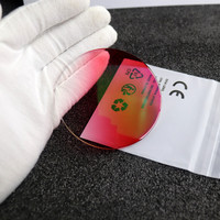 EXIA M4 1,61 Gafas de sol Lente Rojo Gradiente Color SHMC UV400 Anti-Impacto Revestimiento verde Espesor 3mm