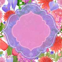 Tapis de Mahjong Américain en Néoprène à Motif Floral Oiseau Rouge Art Populaire Antidérapant Réduction du Bruit Tapis de Jeu Portable