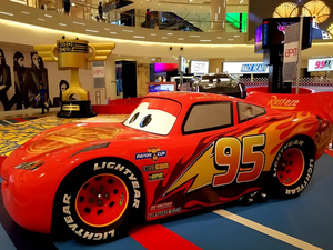 Tùy Chỉnh Sợi Thủy Tinh Phim Hoạt Hình Xe Mô Hình Hoạt Hình Xe Tự Động Mô Hình Cho Trẻ Em Trang Trí Nội Thất & Công Viên Chủ Đề - Product Image 2