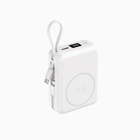 Chargeur sans fil magnétique Qi2.0 20000mAh, charge rapide PD 22.5W, batterie externe avec écran LCD, V0 ignifuge, avec câble Type C intégré, OEM