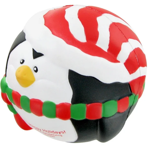 Vente en Gros de Noël Kawaii <span class=keywords><strong>Pingouin</strong></span> de Noël de Haute Qualité Pu Anti-Stress Jouet Anti-Stress Balle Anti-Stress - Product Image 4