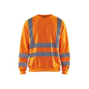 BLAKLADER - 334119745300XS Sudadera Hi-Vis Naranja-EAN 7330509313312 ROPA DE TRABAJO DE LA HI-VIS - Product Image 1