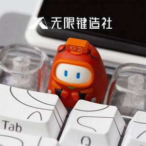 Keycaps Artisanaux pour Influenceurs sur les Réseaux Sociaux – Keycaps Uniques Faits à la Main pour les Tests Technologiques - Product Image 2