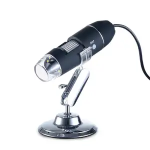 1600X数码显微镜X4相机3in1型通用串行总线便携式电子焊接发光二极管放大镜手机维修