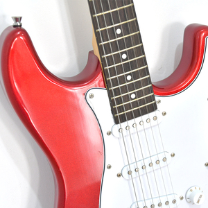 La guitarra eléctrica, venta al por mayor de alta calidad de cuerpo sólido instrumento de cuerda - Product Image 4