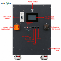 Nouvelle Batterie LiFePO4 DIY Haute Capacité 51.2V MB56 33KWH avec Boîtier et BMS JK V19 300A pour Stockage d'Énergie Domestique Empilable (Stock PL)