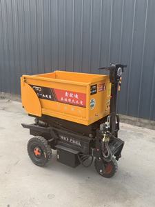 Minivolquete Hidráulico XCOD de 300 kg, Diseño Compacto Amarillo, Vehículo de Transporte de Materiales de Construcción - Product Image 3