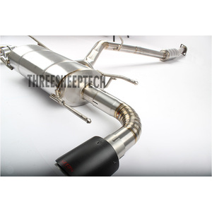 Escape Catback de alta calidad para <span class=keywords><strong>Subaru</strong></span> <span class=keywords><strong>Impreza</strong></span> <span class=keywords><strong>WRX</strong></span> /STI, convertidor catalítico de alto rendimiento, sistema de escape de bajada - Product Image 3