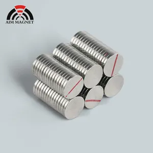 AIM Hochwertiger praktischer stark absaugender Neodymium-Magnet n52 runder Magnet individuell gestalteter Großmagnet