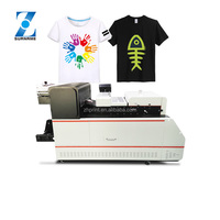 Zhou Ensemble de nom de famille direct Imprimante DTF A3 avec double tête I3200 Ensemble tout-en-un Shaker et séchoir Imprimante DTF tout-en-un