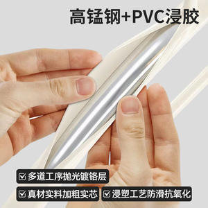 Colgador de ropa Xitianlong con forma de onda, antideslizante, para guardar corbatas y ropa interior, tipo gancho, para uso en el hogar, dormitorio de estudiantes. - Product Image 5