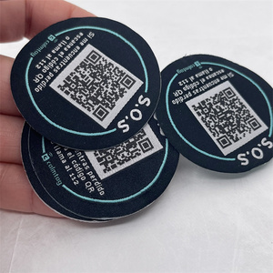 Etiqueta NFC termoadhesiva con logotipo personalizado en tela, etiqueta NFC prensada en caliente para ropa - Product Image 6
