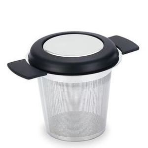 Moderner, wendbarer Teekugel-Infuser aus extrafeinem, poliertem Edelstahl, umweltfreundlich, wiederverwendbar, mit Deckel, Teesieb - Product Image 4
