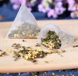 Trung Quốc hoa nhài thơm lỏng Hương thơm hữu cơ khô hoa nhài trà xanh Flavor hoa nhài lá trà
