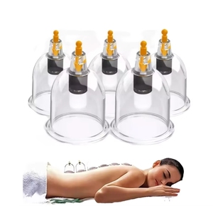 Mangkuk tunggal medis Tiongkok, Set bekam kesehatan Seri B hijab dengan B1-B2 plastik - Product Image 1