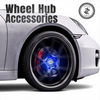 Auto-Logo-Beleuchtung Radnaben-Autoenergie-Blitzlicht Schwebende Beleuchtung Radnaben-Mittelkappen-Lichter
