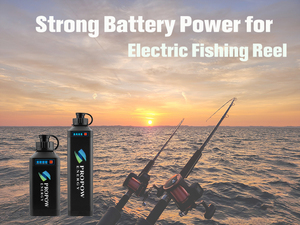 시마노와 다와이를위한 고성능 바다 낚시 14.8V 5ah 10ah 전기 낚시 릴 배터리 - Product Image 3