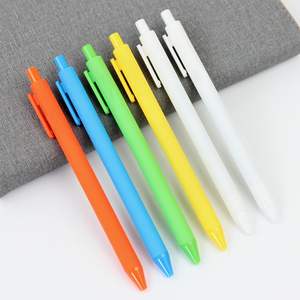 Bolígrafos de Plástico al por Mayor, Económicos, Multicolores, con Recubrimiento de Goma, con Logotipo Personalizado Impreso OEM para Papelería - Product Image 3