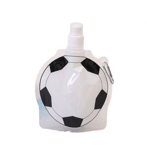 Bolsa de Agua Plegable para Camping, con Diseño de Balón de Baloncesto, Fútbol o Rugby, para Deportes al Aire Libre - Product Image 1