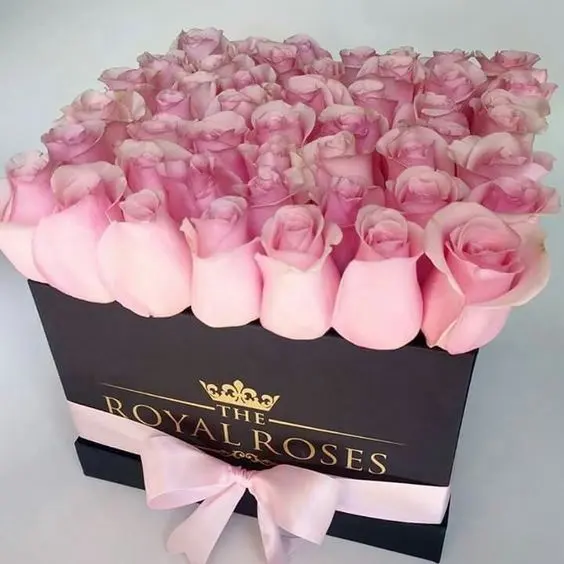 Coroa ganhar 8x8x8 transporte jewlery advento calendário caixa para preservado flor rosa arranjo cereal boxer embalagem pr caixas de papel