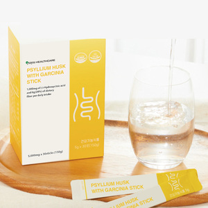 Poudre diététique premium coréenne à base de Psyllium et d'extrait de Garcinia Cambogia pour la santé intestinale, la perte de poids et le contrôle de l'appétit, 5g en sachets Yuyu - Product Image 3