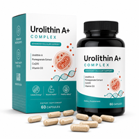 Urolithine A Naturelle 500mg avec Extrait de Grenade et CoQ10 pour le Soutien Mitochondrial et la Santé Cellulaire OEM ODM Vente en Gros