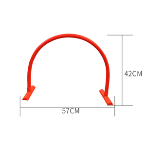 Arcos <span class=keywords><strong>de</strong></span> Entrenamiento para Césped Interior Arcos <span class=keywords><strong>de</strong></span> Pase para Fútbol Portería <span class=keywords><strong>de</strong></span> Fútbol Semicircular Mini Portería <span class=keywords><strong>de</strong></span> Fútbol Portátil - Product Image 3