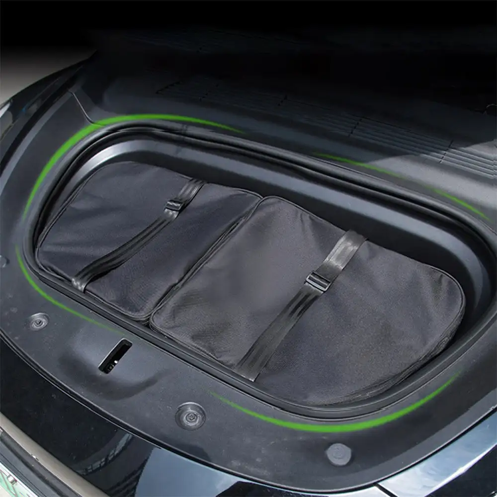 Frunk Cooler Organizer isolante borsa portaoggetti bagagliaio anteriore Organizer per Tesla modello 3 modello Y accessori (2 pz/set)