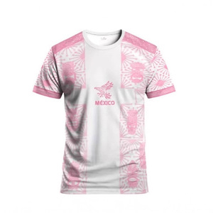 เสื้อฟุตบอลทีมชายเม็กซิโก แบบซับลิเมชั่น 240gsm คอกลม ระบายอากาศได้ดี ใส่ได้ทุกฤดู สำหรับผู้ใหญ่ ชุดกีฬา ระยะเวลาผลิตตัวอย่าง 7 วัน - Product Image 2