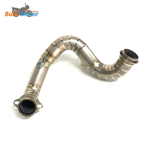 Tuyau d'échappement pour <span class=keywords><strong>KTM</strong></span> duke <span class=keywords><strong>690</strong></span> tuyau d'échappement avant tuyau d'échappement en alliage de titane - Product Image 4