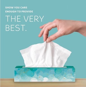 Venta al por mayor súper suave absorbente desechable <span class=keywords><strong>para</strong></span> limpiar la cara pañuelo <span class=keywords><strong>de</strong></span> papel <span class=keywords><strong>pañuelos</strong></span> faciales - Product Image 3