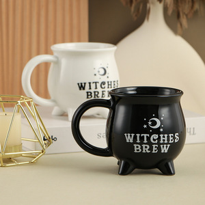 Tazas de cerámica creativas geométricas modernas, colores personalizados, diseño creativo Simple, tazas de café de estilo americano, empuñadura de capacidad de 380Ml - Product Image 1